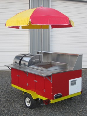 Boomin Hot Dog Cart